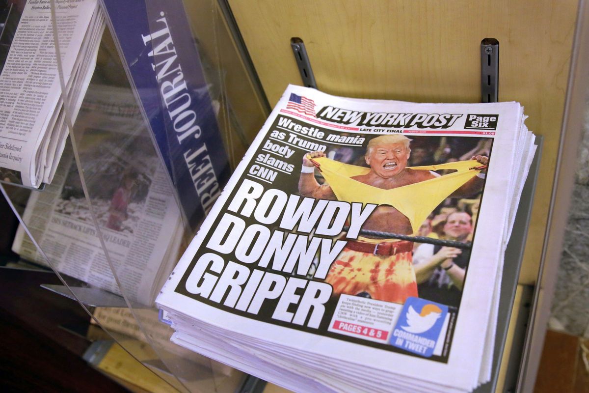 The NY Post and columnist Phil Mushnick were at it again.