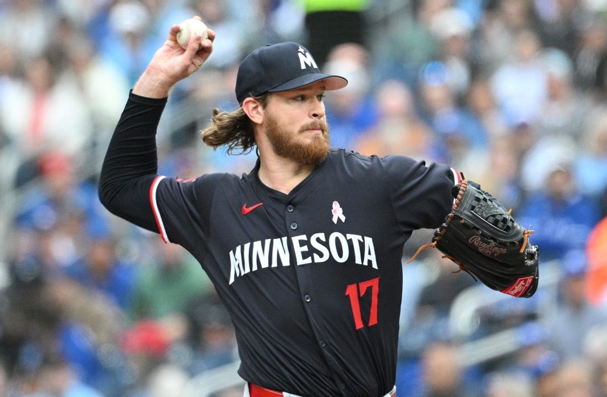 May 12, 2024; Toronto, Ontario, CAN;   Minnesota Twins starting pitcher Bailey Ober (17) delivers a pitch against the Toronto Blue Jays in the second inning at Rogers Centre. Mandatory Credit: Dan Hamilton-USA TODAY Sports