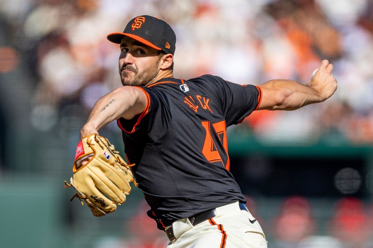 May 11, 2024; San Francisco, California, USA; San Francisco Giants pitcher Mason Black (47) throws a pitch during the third inning against the Cincinnati Reds at Oracle Park. Mandatory Credit: Bob Kupbens-USA TODAY Sports
