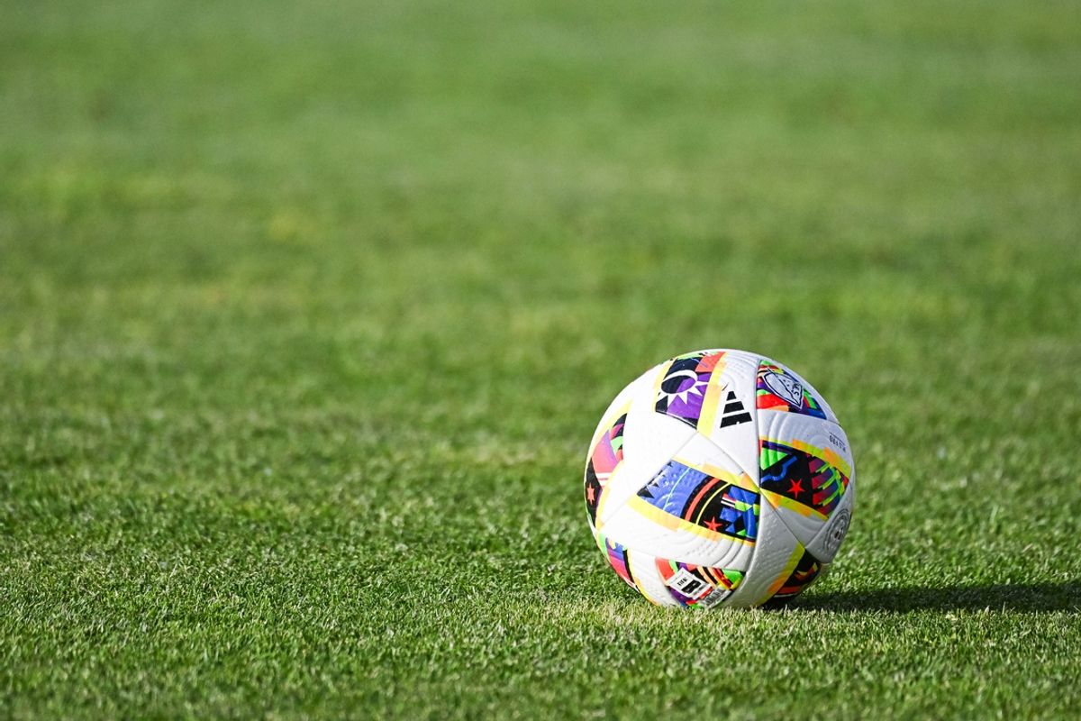 May 29, 2024; Montreal, Quebec, CAN; View of an official MLS ball on the field during warm-up before the game between CF Montreal and D.C. United at Stade Saputo. Mandatory Credit: David Kirouac-USA TODAY Sports