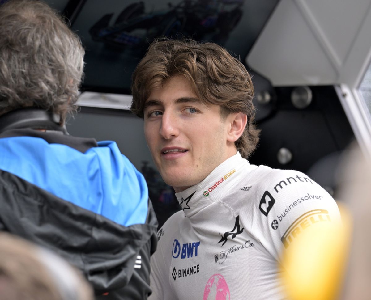 Jun 7, 2024; Montreal, Quebec, CAN; Australia  BWT Alpine driver Jack Doohan (AUS) in the pit lane during the practice session at Circuit Gilles Villeneuve. Mandatory Credit: Eric Bolte-USA TODAY Sports