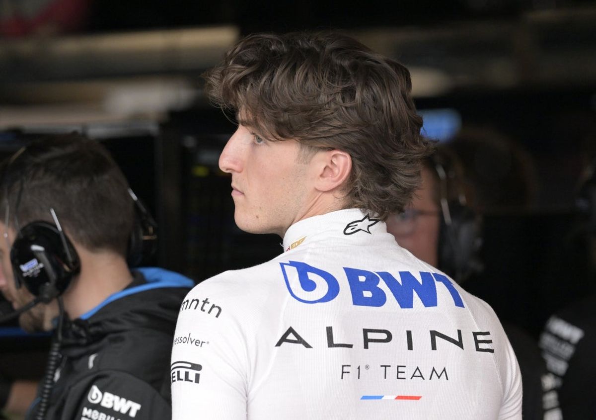 Jun 7, 2024; Montreal, Quebec, CAN; BWT Alpine driver Jack Doohan (AUS) in the pit lane during the practice session at Circuit Gilles Villeneuve. Mandatory Credit: Eric Bolte-Imagn Images
