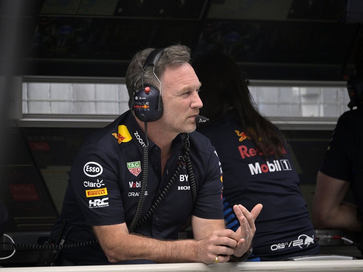 Jun 8, 2024; Montreal, Quebec, CAN; Red Bull Racing CEO and team principal Christian Horner in the pit lane at Circuit Gilles Villeneuve. Mandatory Credit: Eric Bolte-Imagn Images