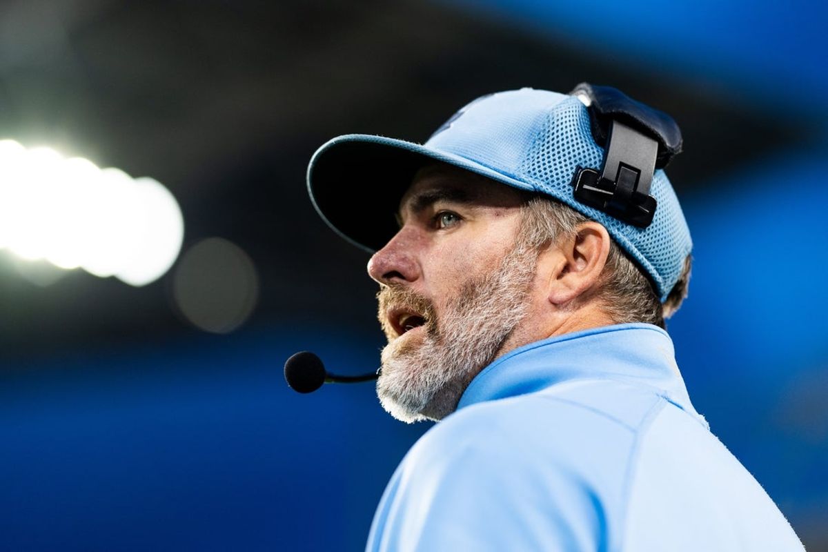 Jun 9, 2024; Toronto, Ontario, CAN; Toronto Argonauts head coach Ryan Dinwiddie looks on during a game against the BC Lions at BMO Field. Mandatory Credit: Kevin Sousa-USA TODAY Sports