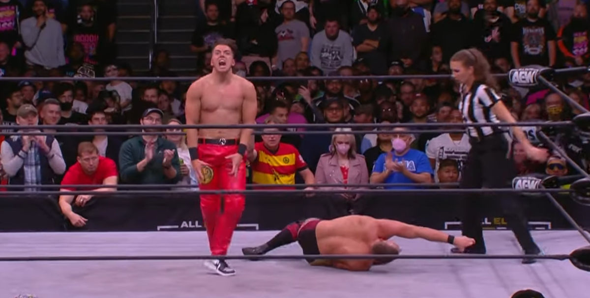 Another backstage dustup for AEW: This time between Andrade and Sammy Guevara.