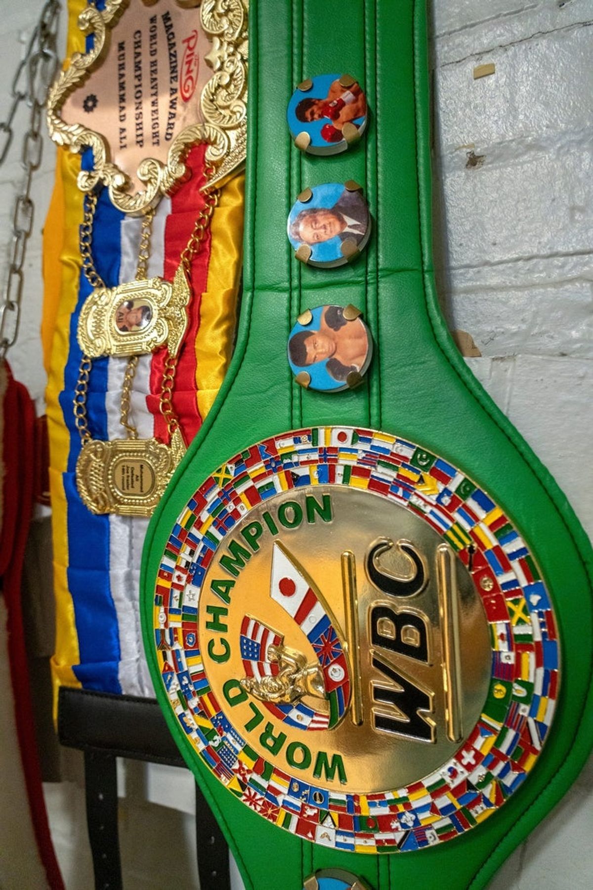 A WBC World Champion belt