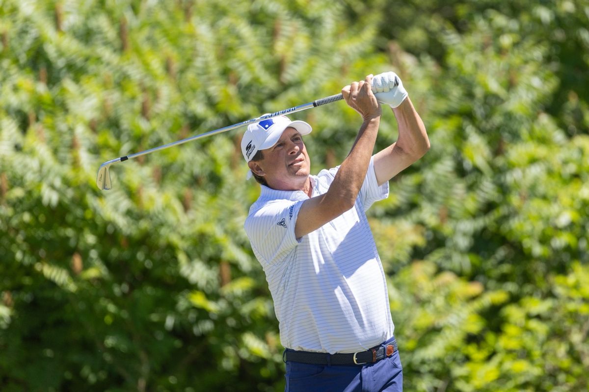 Billy Andrade. U.S. Senior Open at Newport Country Club, Friday.