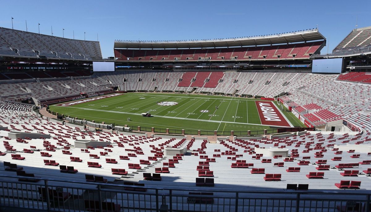 The University of Alabama will dedicate the field at Bryant Denny Stadium as Nick Saban Field.