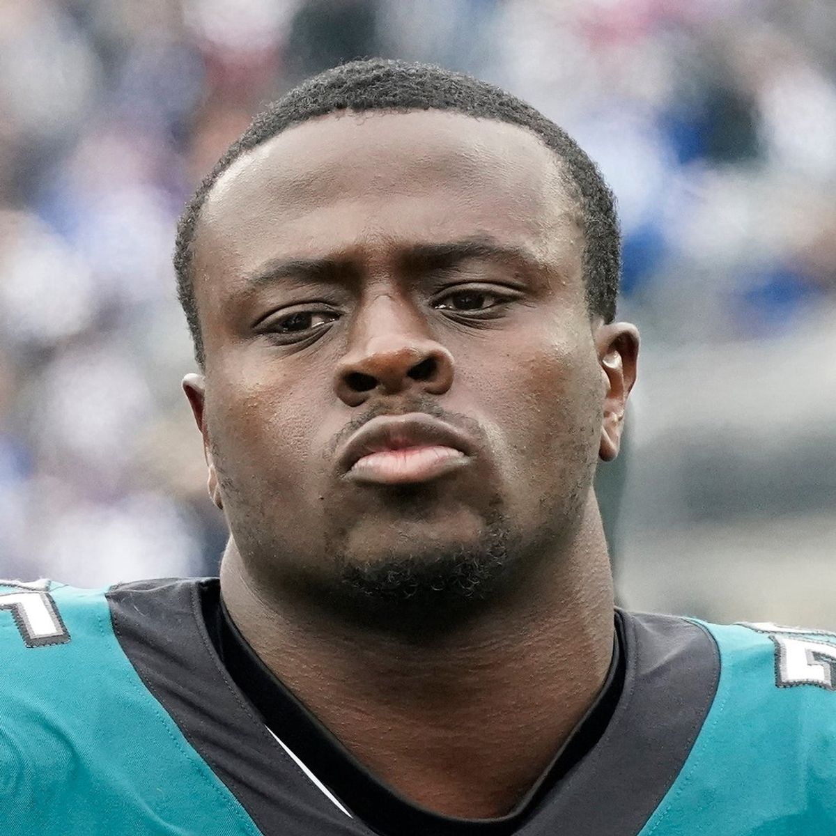 NFL Philadelphia Eagles defensive end Tarron Jackson