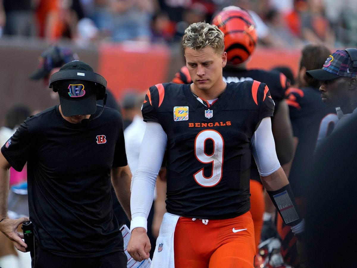 The Cincinnati Bengals quarterback Joe Burrow had his first career five-touchdown passing game against the Ravens NFL Week 5 Sunday October 6, 2024 at Payor Stadium. The Bengals lost 41-38 in overtime.