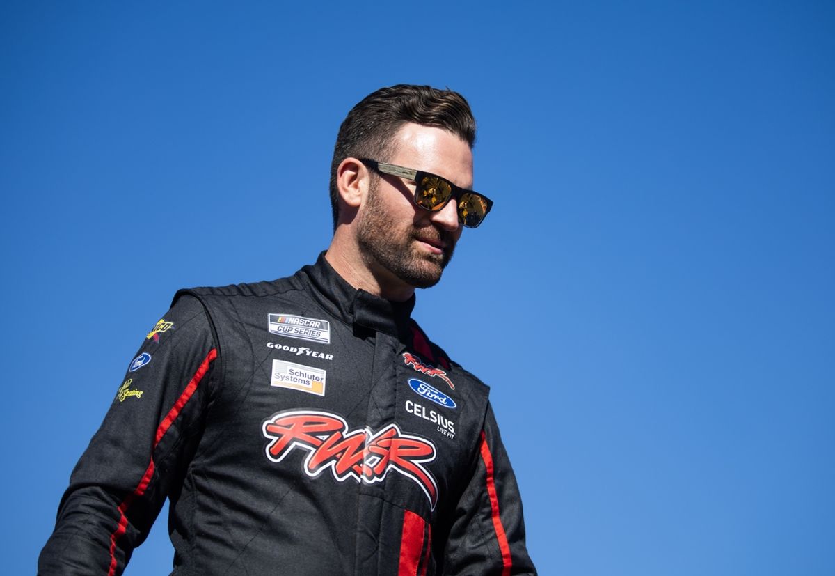 Nov 10, 2024; Avondale, Arizona, USA; NASCAR Cup Series driver Corey LaJoie (51) during the NASCAR Cup Series Championship race at Phoenix Raceway. Mandatory Credit: Mark J. Rebilas-Imagn Images