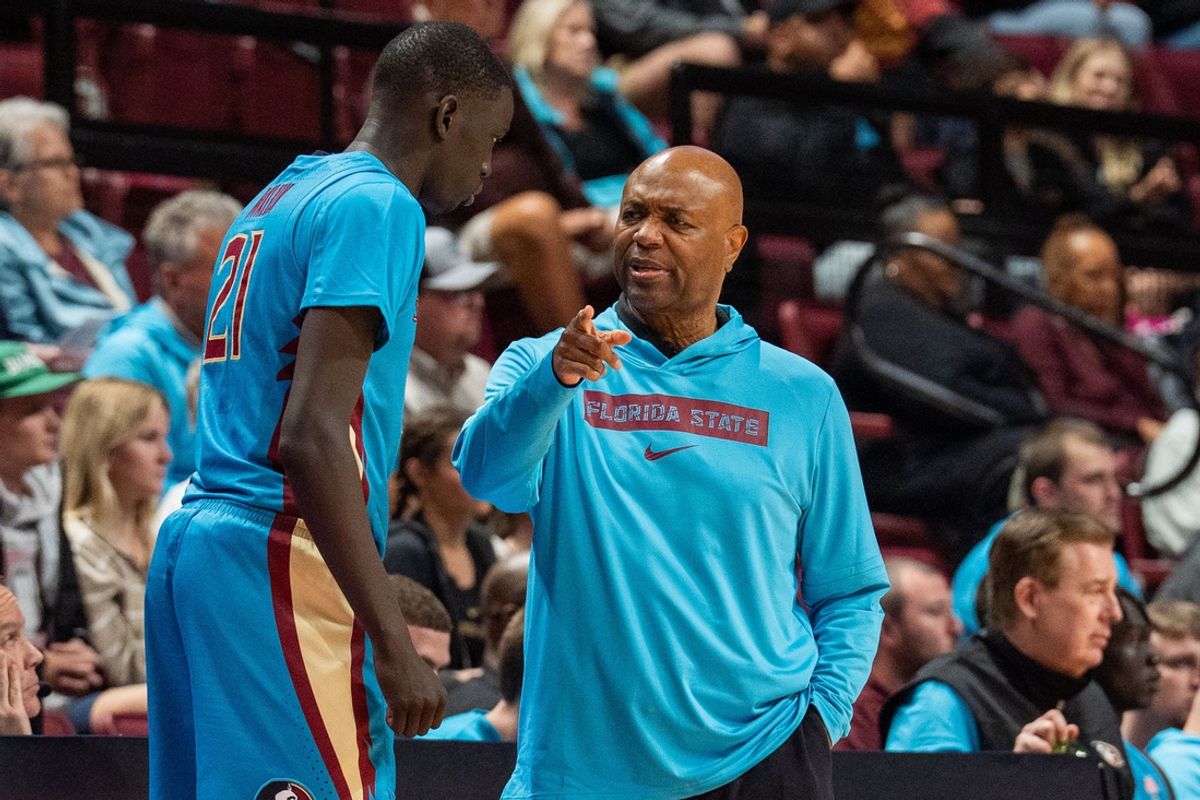The Florida State Seminoles host the Hofstra Pride for a men’s basketball game at the Donald L. Tucker Civic Center on Tuesday, Nov. 19, 2024.