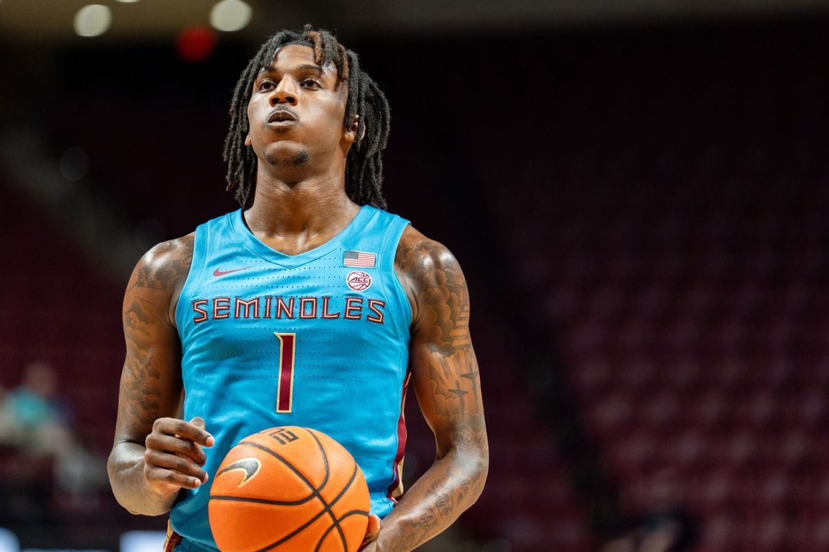 The Florida State Seminoles host the Hofstra Pride for a men’s basketball game at the Donald L. Tucker Civic Center on Tuesday, Nov. 19, 2024.