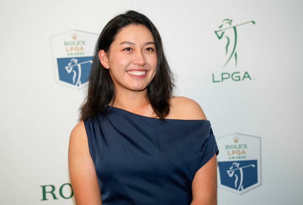 Jeeno Thitikul poses on the green carpet during the 2024 Rolex LPGA Awards at The Ritz-Carlton Naples, Tiburón, in Naples on Wednesday, Nov. 20, 2024.