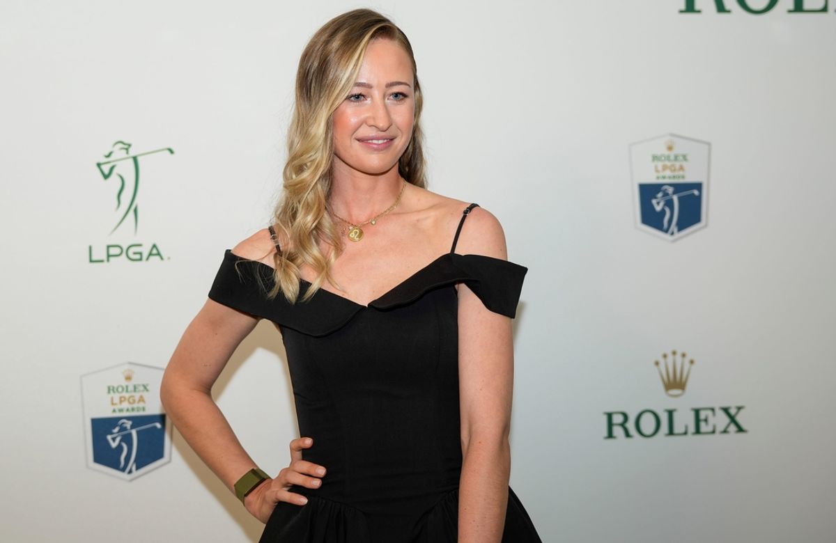 Nelly Korda poses on the green carpet during the 2024 Rolex LPGA Awards at The Ritz-Carlton Naples, Tiburón, in Naples on Wednesday, Nov. 20, 2024.
