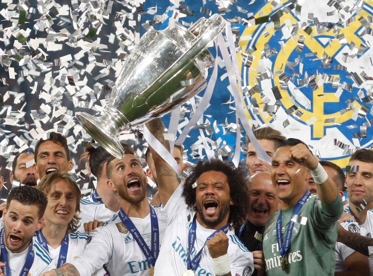 Real Madrid could be celebrating another win over Liverpool like they did in 2018.
