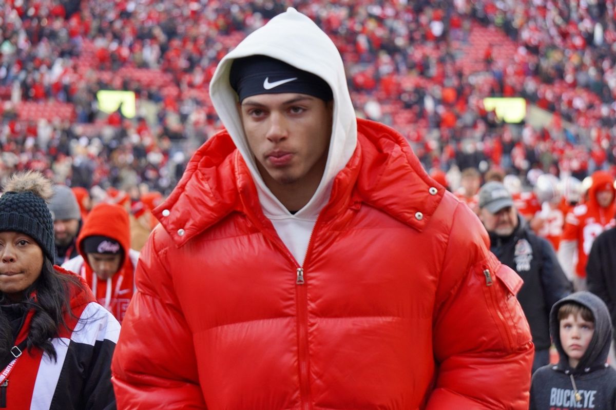Tavien St. Clair was at Ohio Stadium to watch the Ohio State Buckeyes take on the Michigan Wolverines in an NCAA football game on Saturday Nov. 30, 2024.