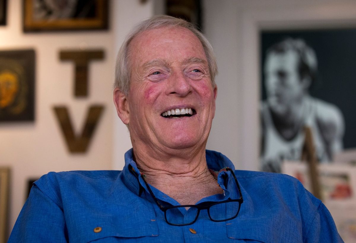 A portrait of Dick Van Arsdale on Oct. 3, 2018, in his Scottsdale art studio in Scottsdale, Arizona.