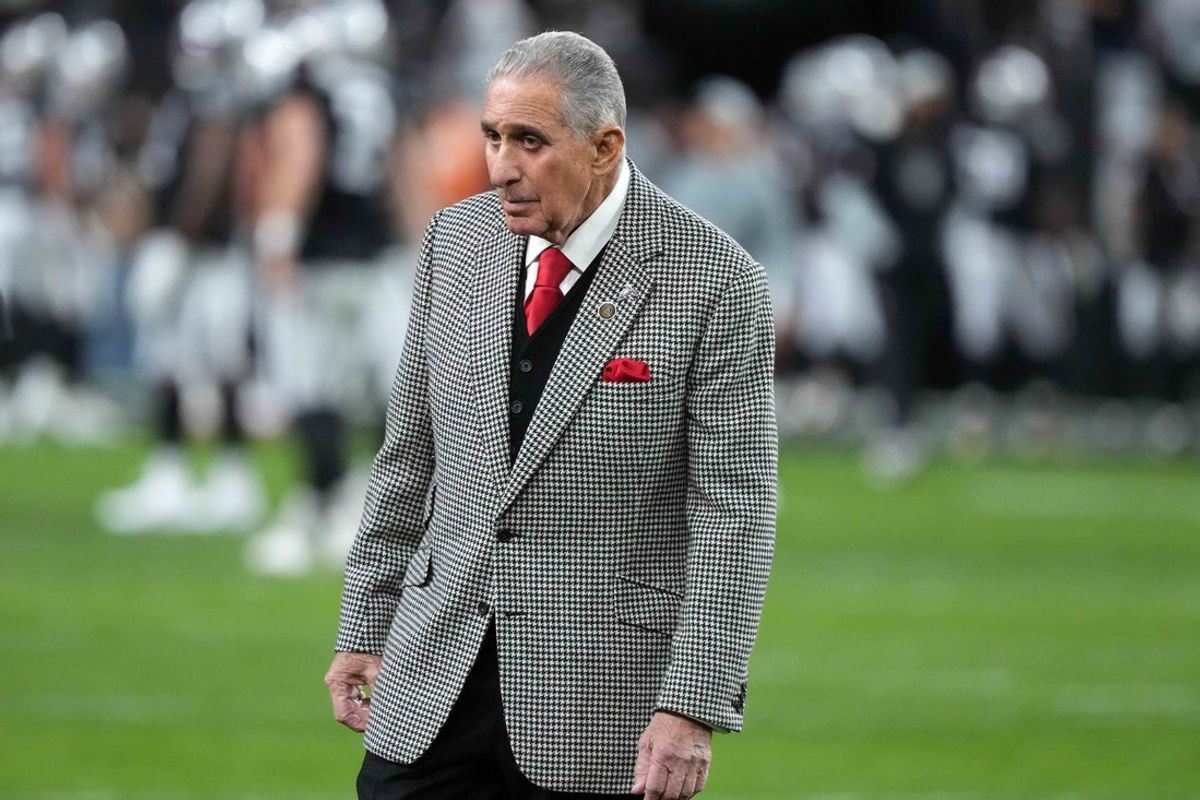Atlanta Falcons owner Arthur Blank said he's Mandatory Credit: Kirby Lee-Imagn Images