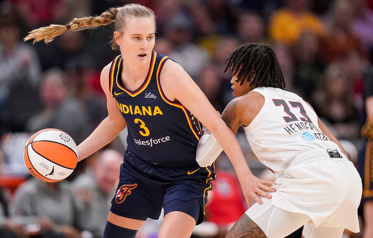 Kristy Wallace has played for the Indiana Fever for two years. She made 15 starts in 2024.