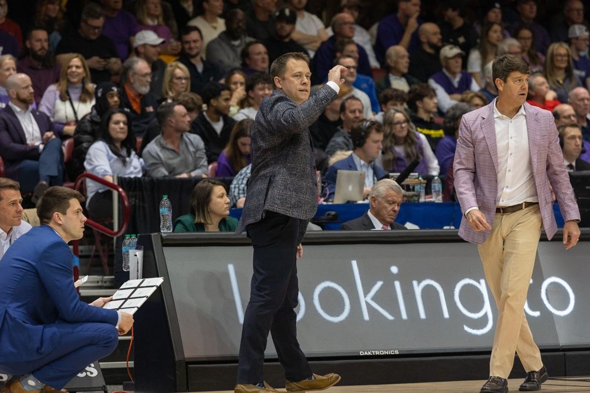 Furman head coach Bob Richey during the SoCon tournament on March 10, 2025. Colby Rabon / Greenville News