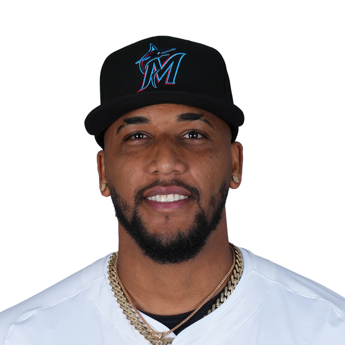 Feb 19, 2025; Jupiter, FL, USA;  Miami Marlins pitcher Robinson Pina (81). Mandatory Credit: Jim Rassol-Imagn Images