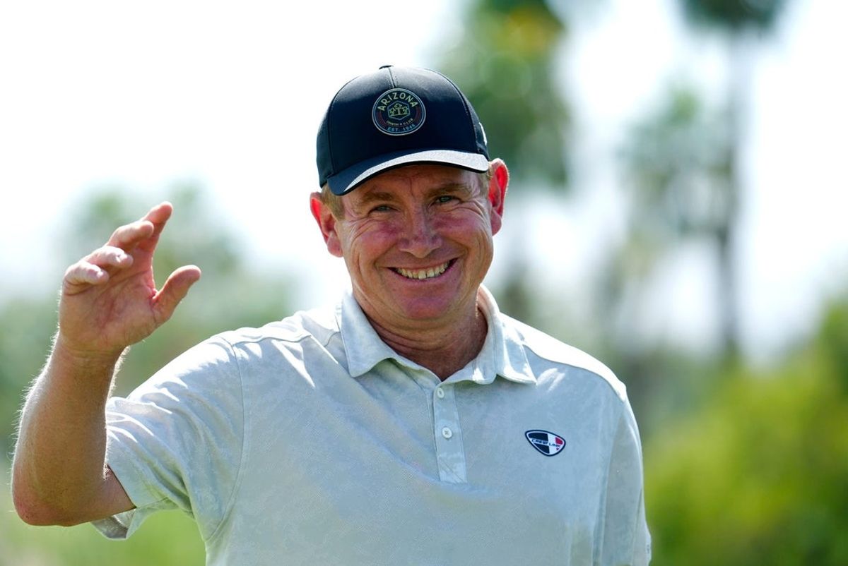 Steve Allan won The Galleri Classic at Mission Hills Country Club in Rancho Mirage, Calif., Sunday, March 30, 2025.