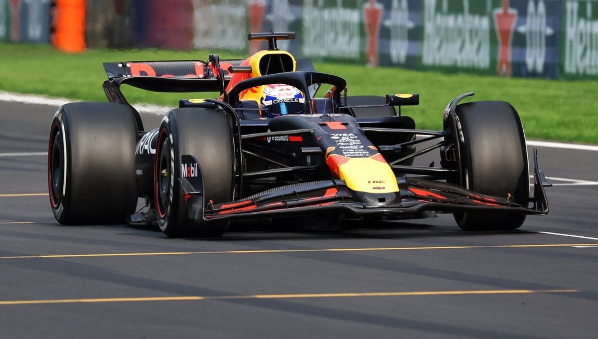 [US, Mexico & Canada customers only] March 23, 2025; Shanghai, CHINA; Max Verstappen during the F1 Chinese Grand Prix at Shanghai International Circuit. Mandatory Credit: Alex Plavevski/Reuters via Imagn Images