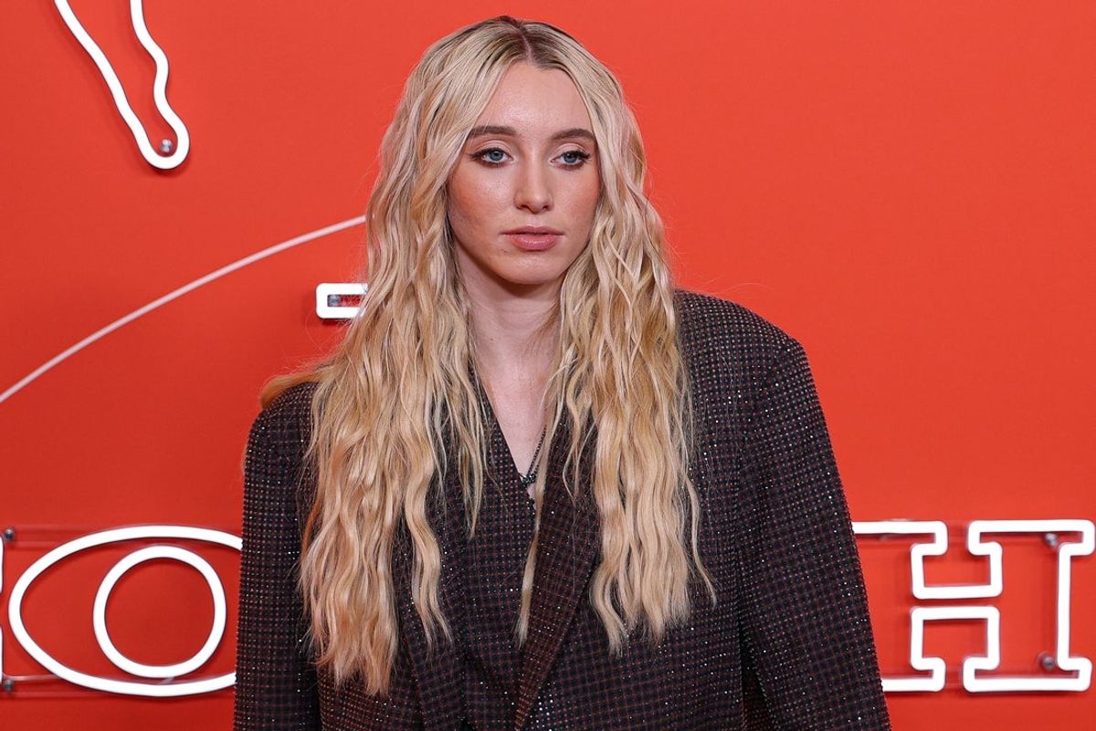 Apr 14, 2025; New York, New York, USA;  Paige Bueckers on the orange carpet before the 2025 WNBA Draft at The Shed at Hudson Yards. Mandatory Credit: Vincent Carchietta-Imagn Images