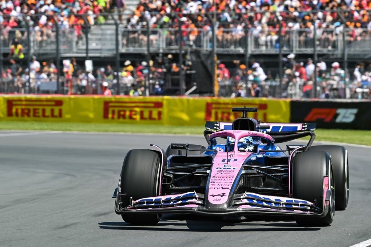 Jun 15, 2025; Montreal, Quebec, Canada; Alpine driver Pierre Gasly (10) during the F1 Canadian Grand Prix at Circuit Gilles-Villeneuve. Mandatory Credit: David Kirouac-Imagn Images