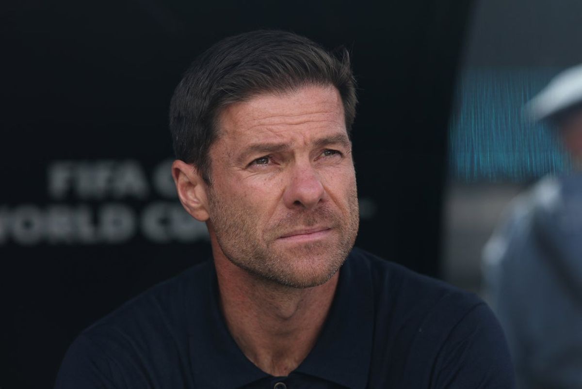 [Subscription Customers Only] Jul 9, 2025; East Rutherford, New Jersey, USA; Real Madrid coach Xabi Alonso before a semifinal match of the 2025 FIFA Club World Cup at MetLife Stadium. Mandatory Credit: Amanda Perobelli-Reuters via Imagn Images