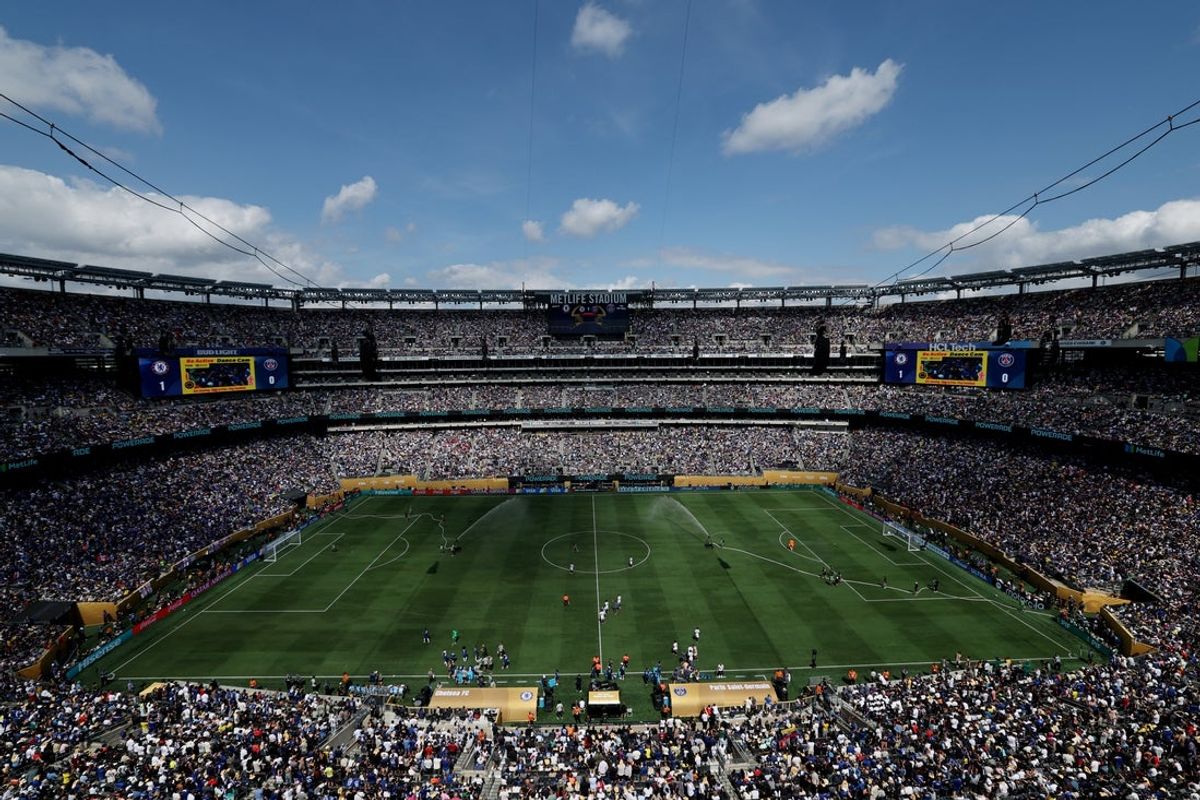 [Subscription Customers Only] Jul 13, 2025; East Rutherford, New Jersey, USA; General view inside the stadium during the final of the 2025 FIFA Club World Cup at MetLife Stadium. Mandatory Credit: Amanda Perobelli-Reuters via Imagn Images