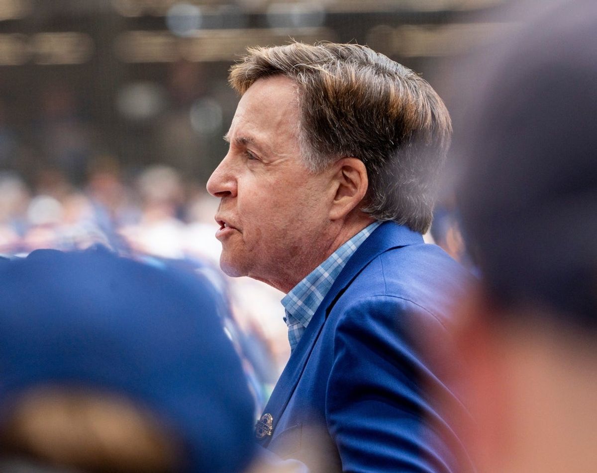 Sportscaster Bob Costas hosts the Milwaukee Brewers' Bob Uecker Celebration of Life on Sunday August 24, 2025 at American Family Field in Milwaukee, WI.