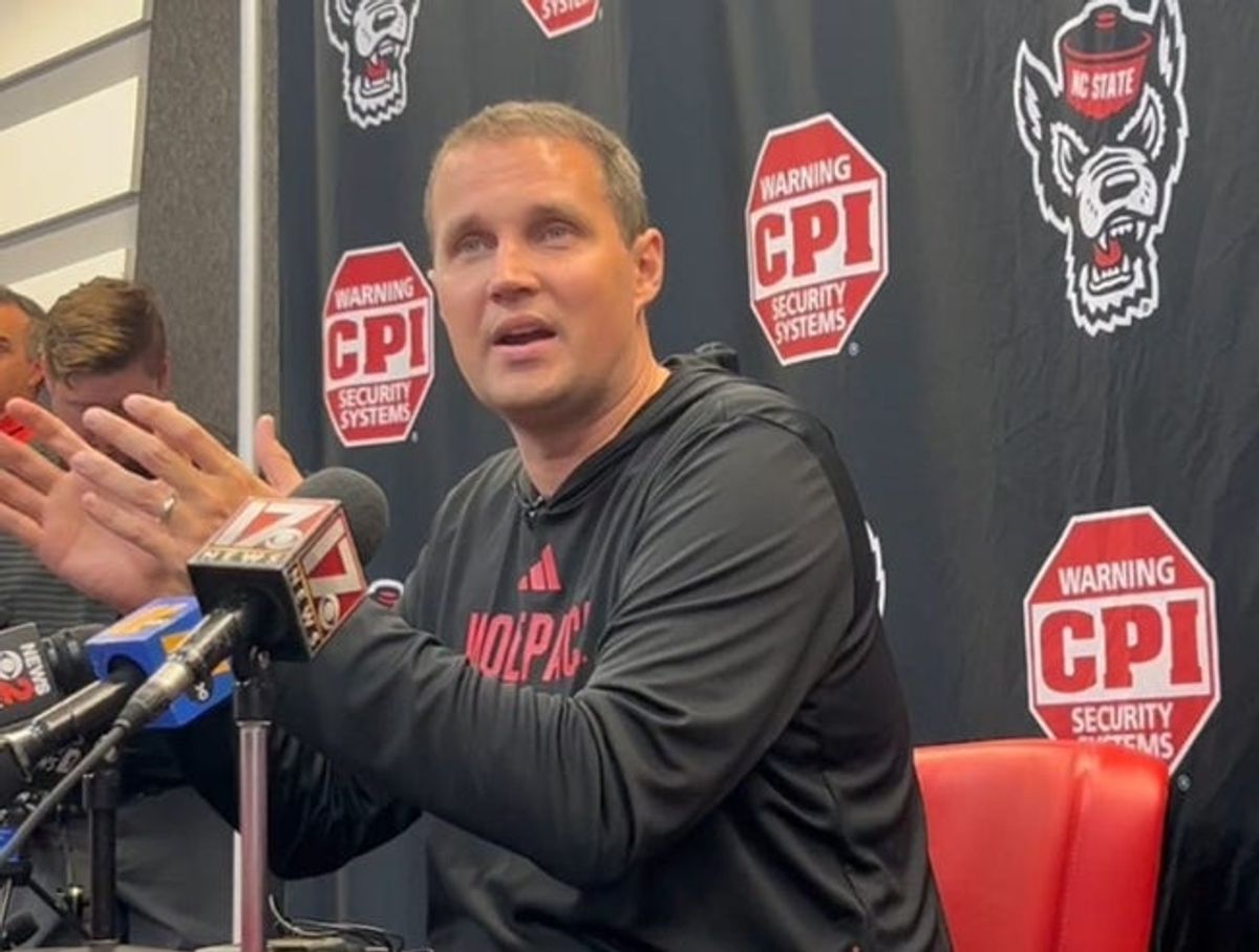 N.C. State basketball coach Will Wade during a preseason press conference on Monday, Sept. 22, 2025 inside the Dail Basketball Center.