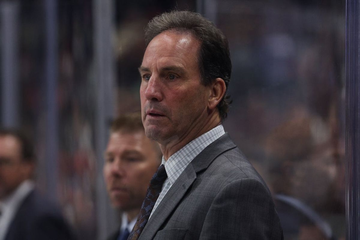 Sep 30, 2025; Saint Paul, Minnesota, USA; Winnipeg Jets head coach Scott Arniel during the third period against the Minnesota Wild at Grand Casino Arena. Mandatory Credit: Matt Krohn-Imagn Images