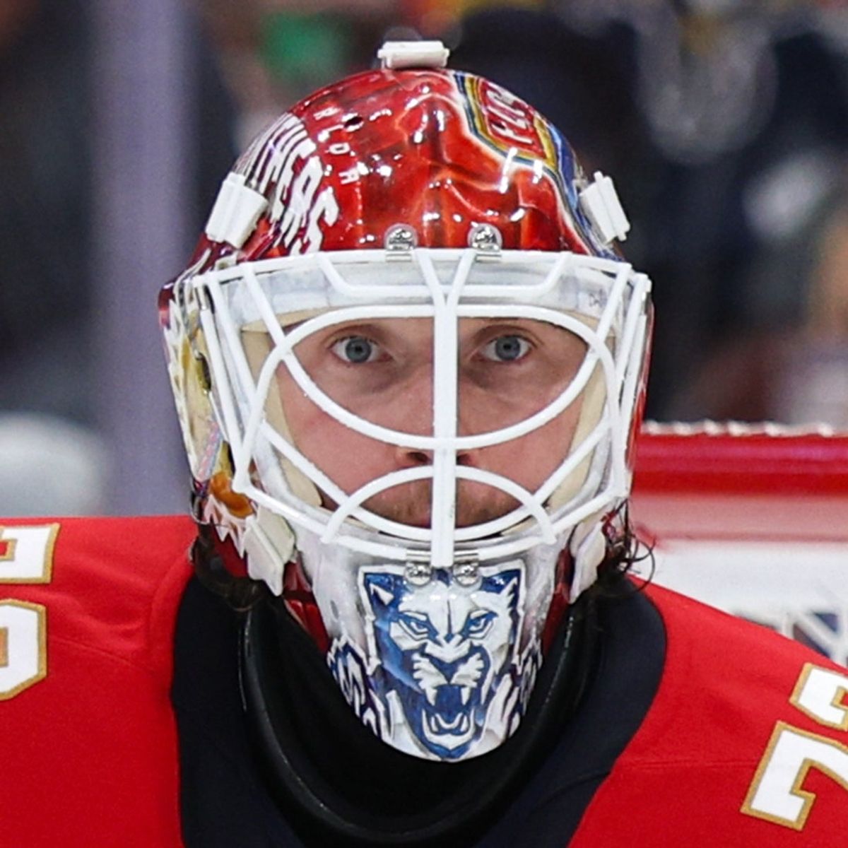 NHL Florida Panthers goaltender Sergei Bobrovsky
