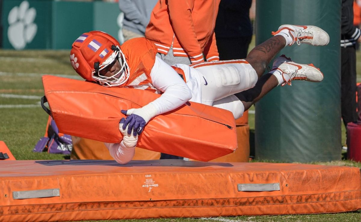 Clemson DT Vic Burley has been suspended indefinitely after being arrested on Aug. 22.