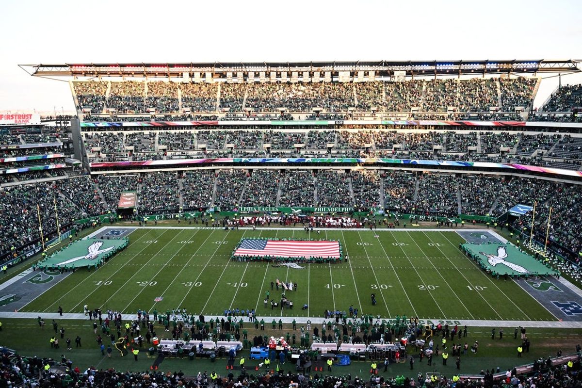 Jan 4, 2026; Philadelphia, Pennsylvania, USA; A general view of Lincoln Financial Field before the game between the Philadelphia Eagles and the Washington Commanders. Mandatory Credit: Eric Hartline-Imagn Images