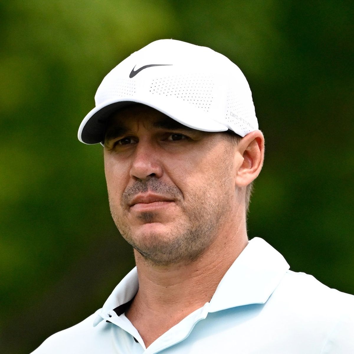Dec 18, 2025; Greenbrier, West Virginia, USA; Brooks Koepka on the 5th hole at The Old White at the Greenbrier. Mandatory Credit: Bob Donnan-USA TODAY Sports