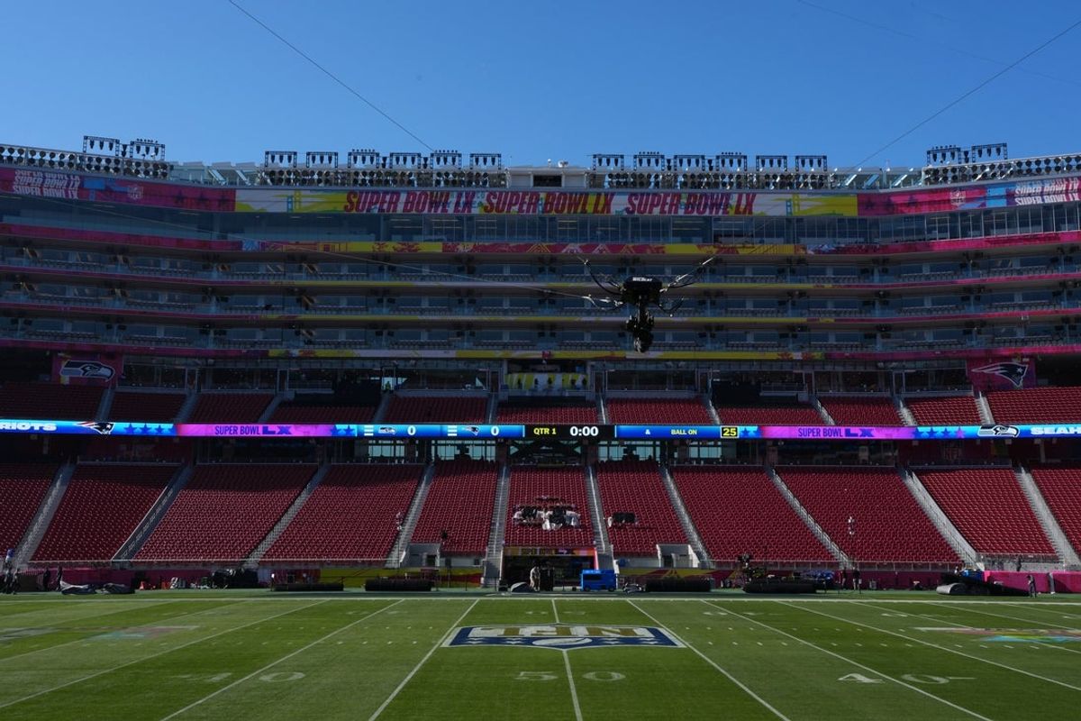 Feb 4, 2026; Santa Clara, CA, USA; A general overall view of Levi's Stadium, the site of Super Bowl LX between the Seattle Seahawks and the New England Patriots. Mandatory Credit: Kirby Lee-Imagn Images