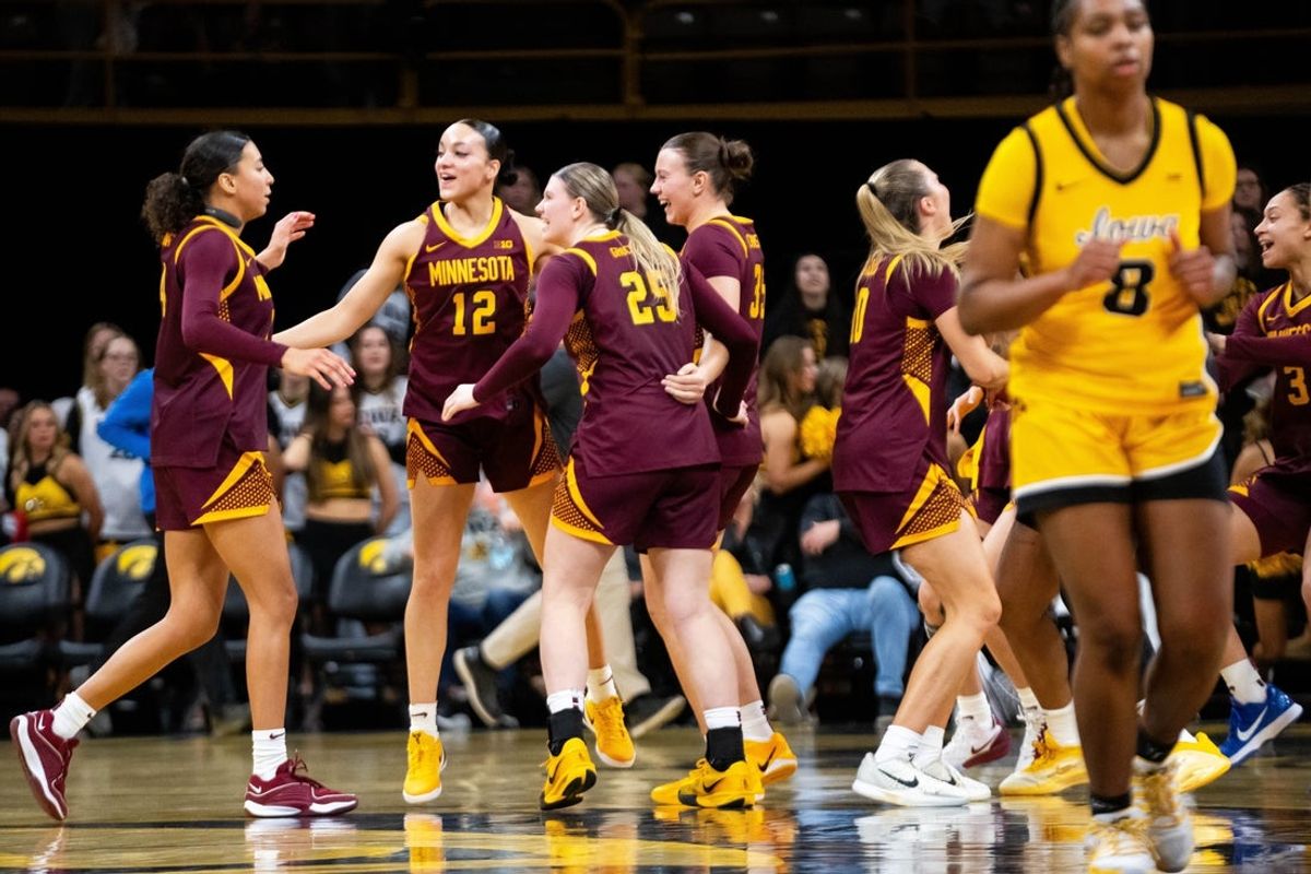 Minnesota women’s basketball defeats Iowa on Feb. 5, 2026, at Carver-Hawkeye Arena.