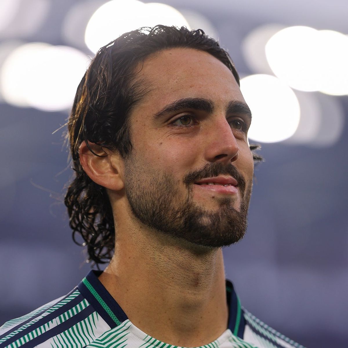 MLS New England Revolution striker Leonardo Campana