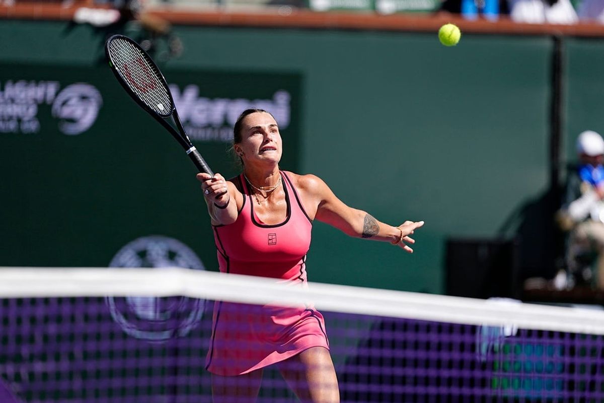 Aryna Sabalenka defeated Naomi Osaka 6-2, 6-4 in their BNP Paribas Open fourth-round match in Indian Wells, Calif., on Tuesday, March 10, 2026.