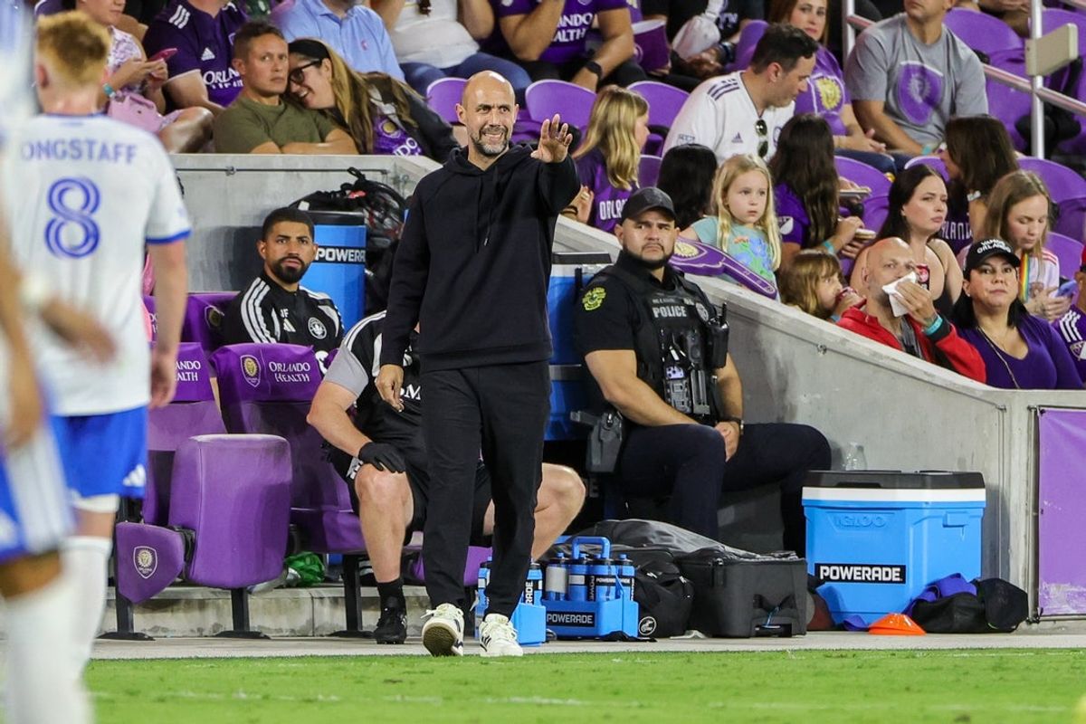 Mar 14, 2026; Orlando, Florida, USA; CF Montreal manager Marco Donadel during the second half against the Orlando City at Inter&Co Stadium. Mandatory Credit: Mike Watters-Imagn Images