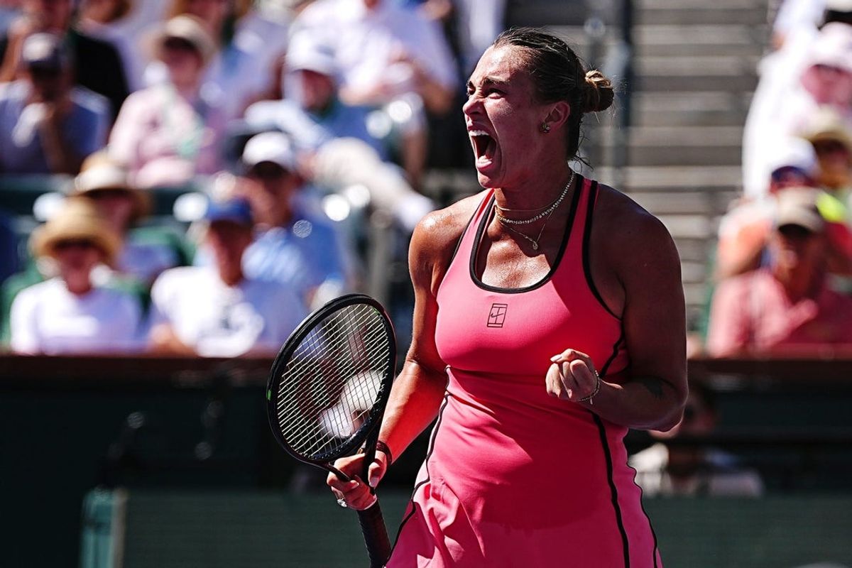 Aryna Sabalenka defeated Elena Rybakina 3-6, 6-3, 7-6(6) to win the BNP Paribas Open final at the Indian Wells Tennis Garden in Indian Wells, Calif., on Sunday, March 15, 2026.