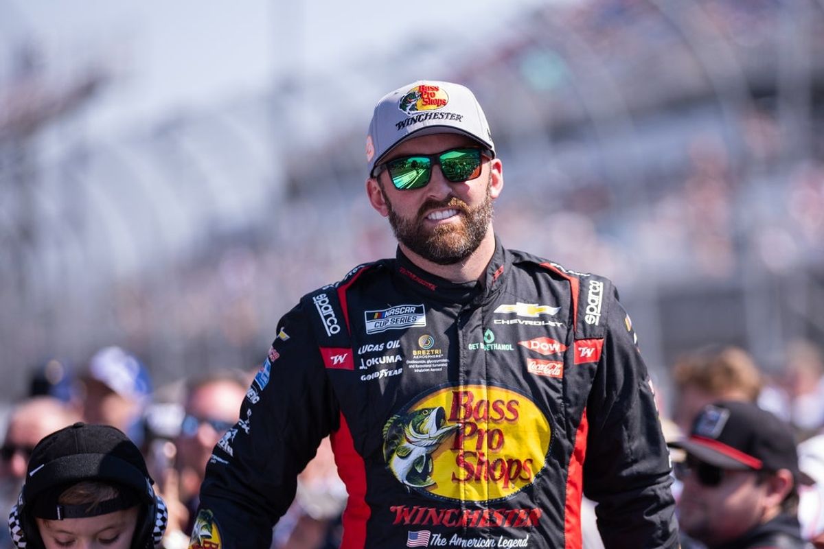 Mar 22, 2026; Darlington, South Carolina, USA; Richard Childress Racing Austin Dillon (3) comes out for the Goodyear 400 at Darlington Raceway. Mandatory Credit: Scott Kinser-Imagn Images
