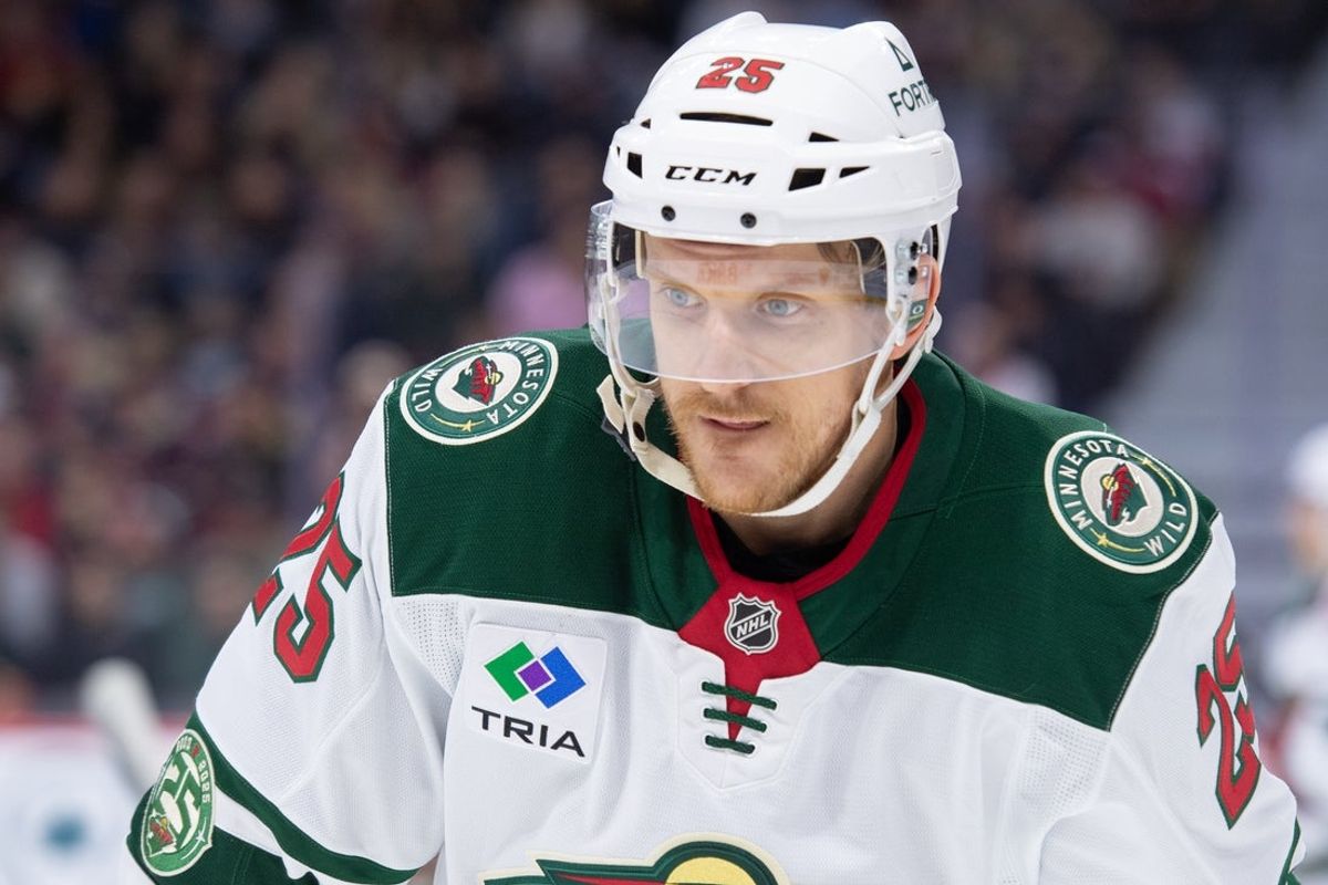 Apr 4, 2026; Ottawa, Ontario, CAN; Minnesota Wild defenseman Jonas Brodin (25) skates in the first period against the Ottawa Senators at the Canadian Tire Centre. Mandatory Credit: Marc DesRosiers-IMAGN Images