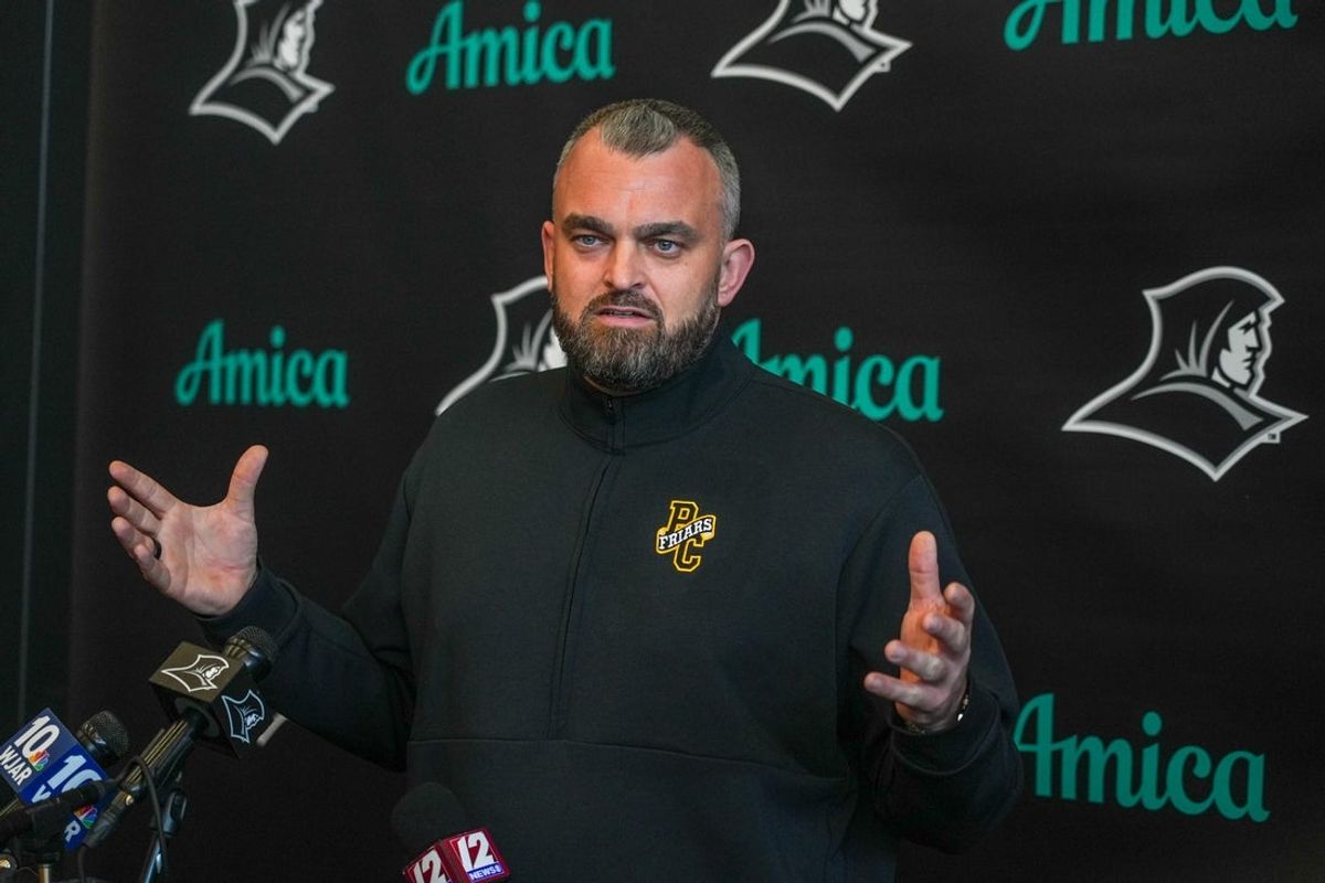 Providence College men's basketball head coach Bryan Hodgson.