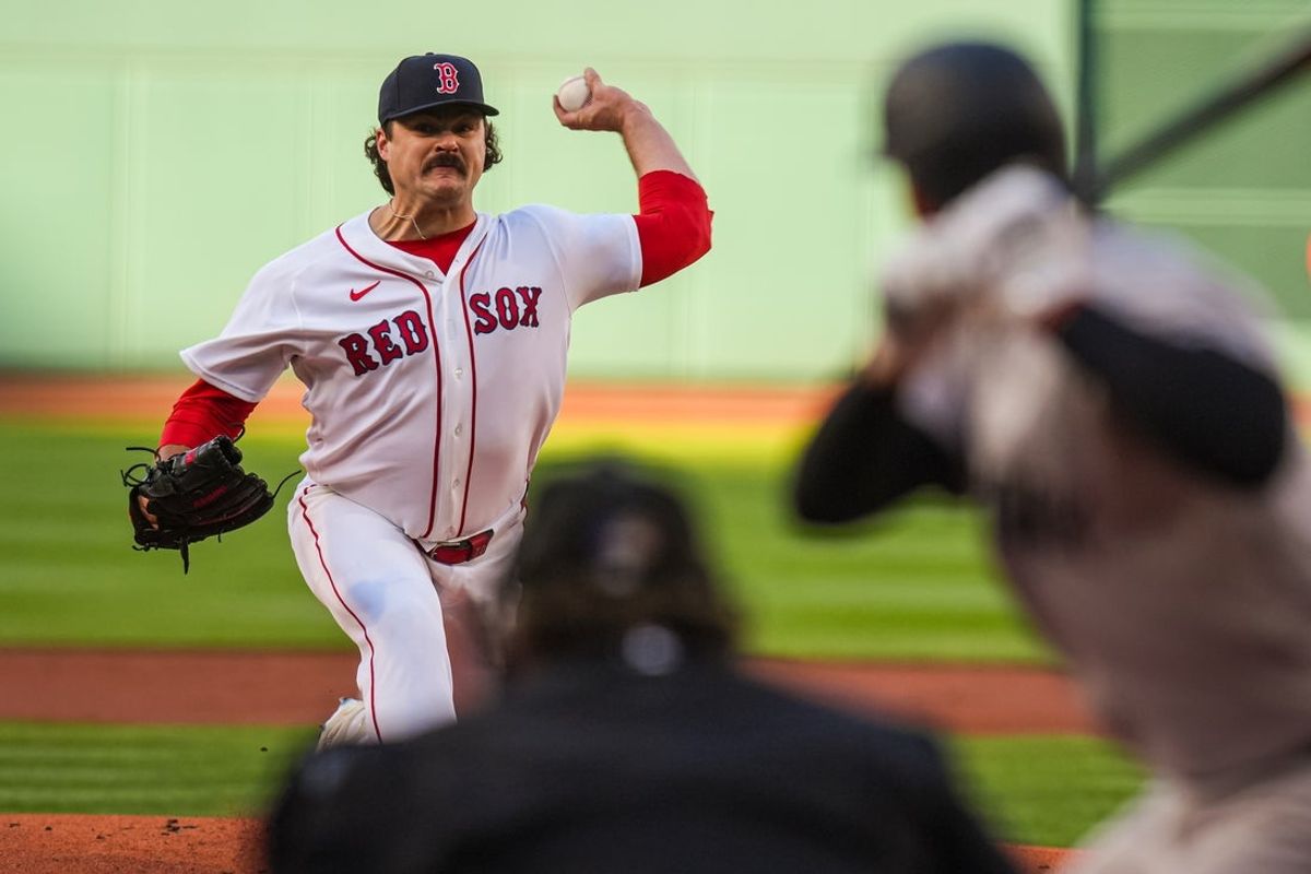 Apr 23, 2026; Boston, Massachusetts, USA; Boston Red Sox pitcher Payton Tolle (70) throws a pitch against the New York Yankees in the first inning at Fenway Park. Mandatory Credit: David Butler II-Imagn Images