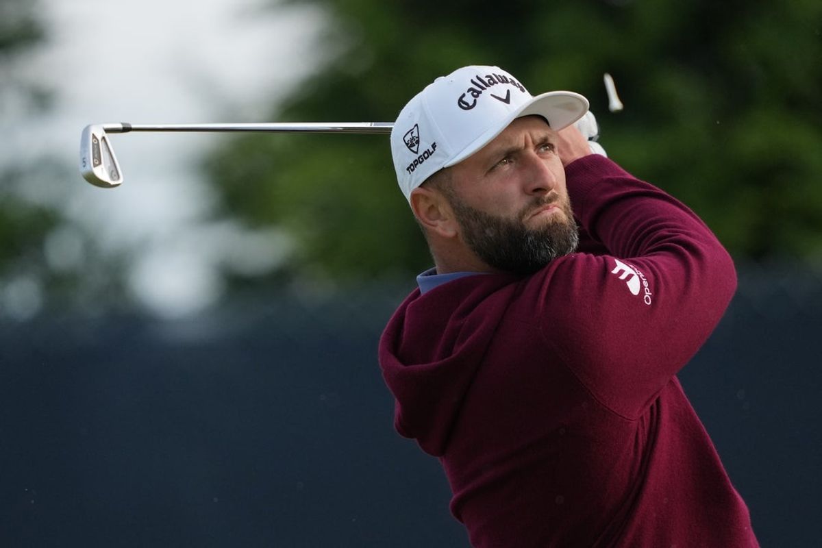 Jon Rahm durante a segunda rodada do Campeonato PGA de 2026.